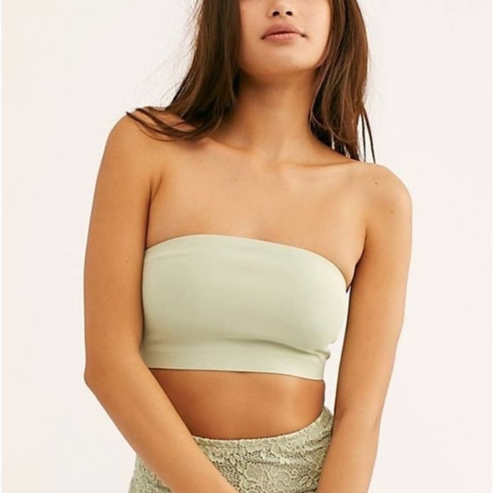 Free People Sage Green Seamless Bandeau